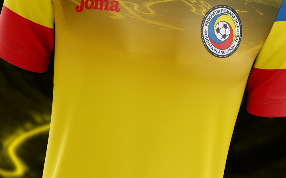 Download Romania national team logo in 8K wallpaper