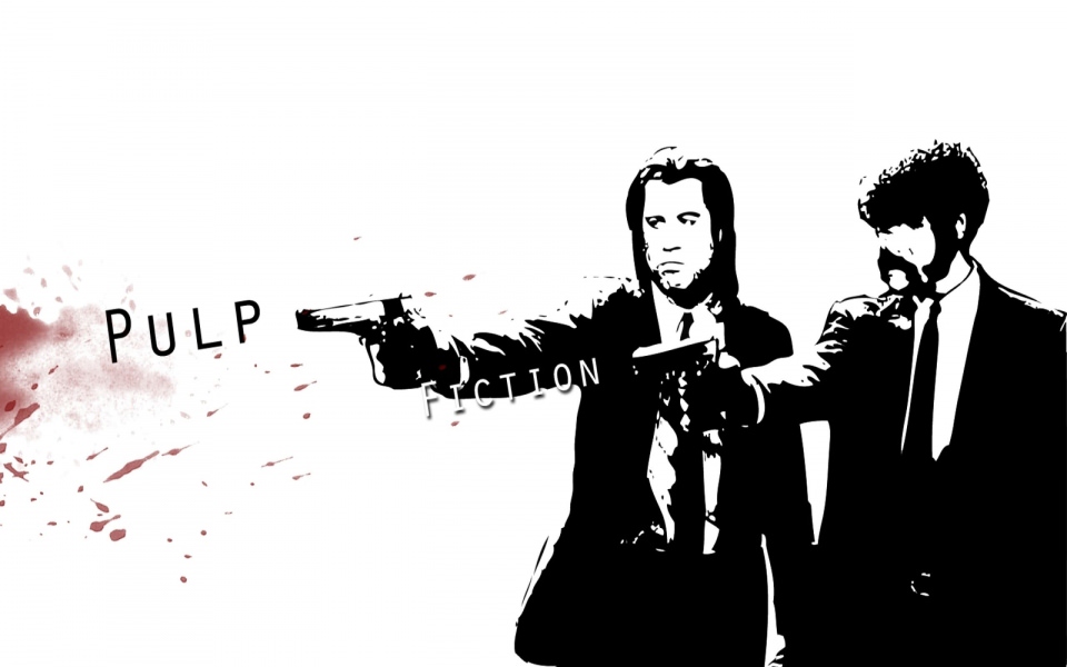 Download Samuel L Jackson and John Travolta in Pulp Fiction 2020 HD 4K Images wallpaper