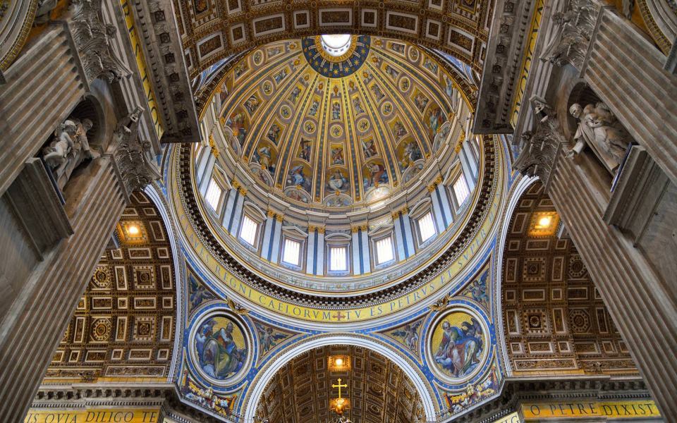 Download St Peters Basilica the Vatican the dome pictures wallpaper