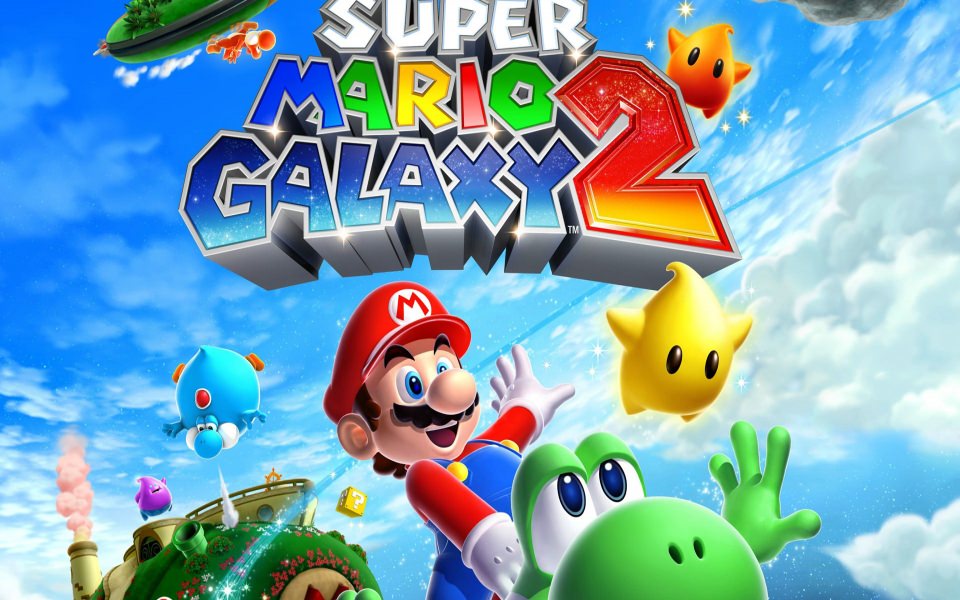 Download Super Mario Galaxy Wallpapers 4K wallpaper