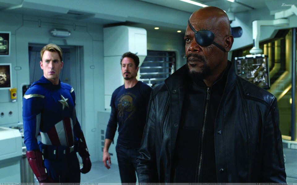 Download The Avengers Samuel L Jackson As Nick Fury wallpaper