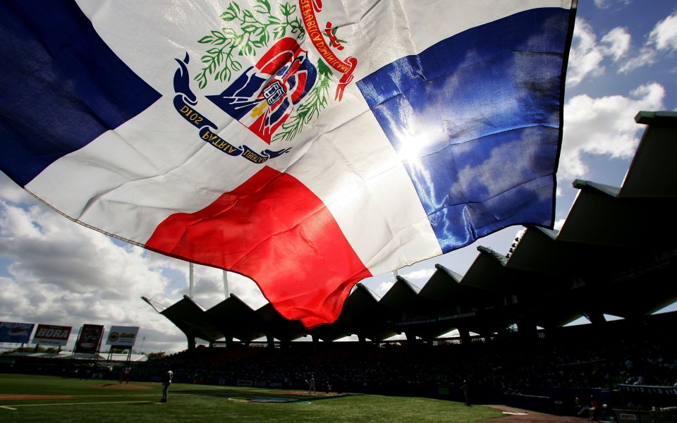 Download The Dominican Republic Flag wallpaper