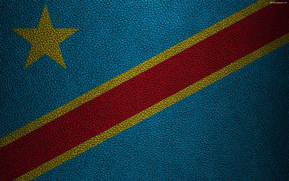 Download wallpapers Flag of the Democratic Republic of the Congo wallpaper