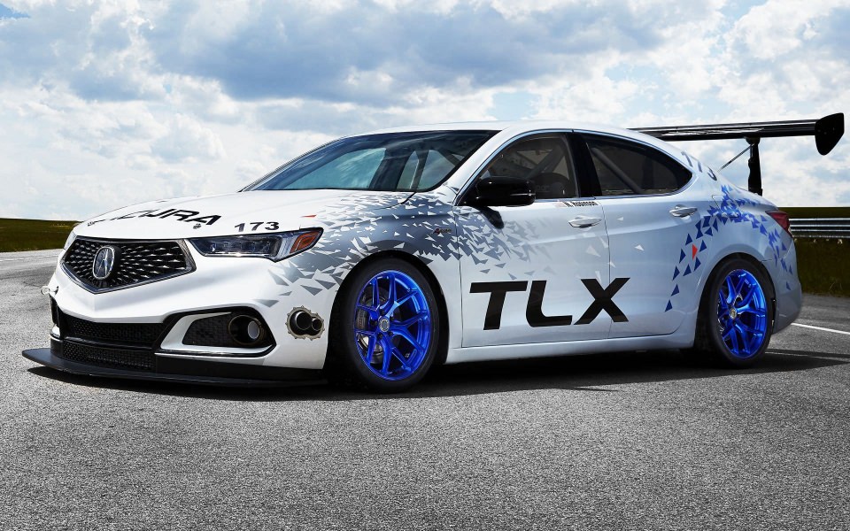 Download Acura TLX A Spec Race Car 4K 2020 wallpaper