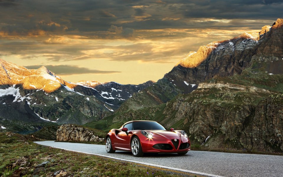 Download Alfa Romeo 4C 2020 4K Mobile wallpaper