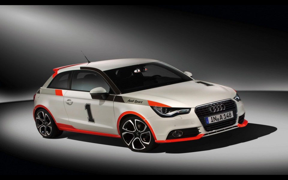 Download Audi A1 2020 White Mobile wallpaper