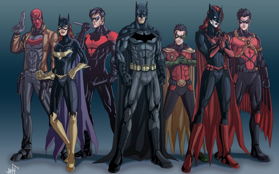 Download Batman Robin Superhero 2020 wallpaper