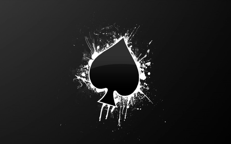 Download Black Ace 1080 Logo wallpaper