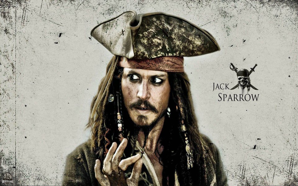 Download Captain Jack Sparrow 4K HD 2020 wallpaper