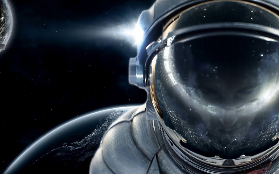 Download Cool Astronaut 2020 4K wallpaper