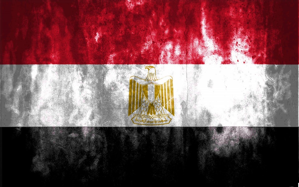 Download Flag of Egypt 3D 4K wallpaper