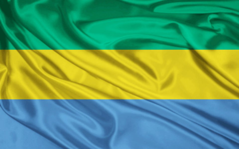 Download Gabon Flag 2020 4K wallpaper