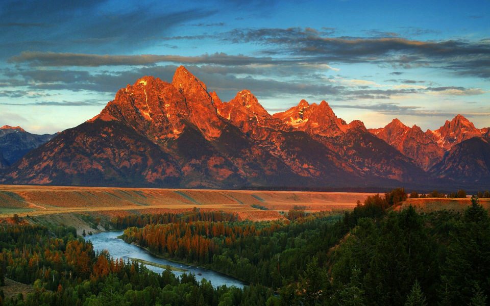 Download Grand Teton Rang Wyoming 2020 4K wallpaper