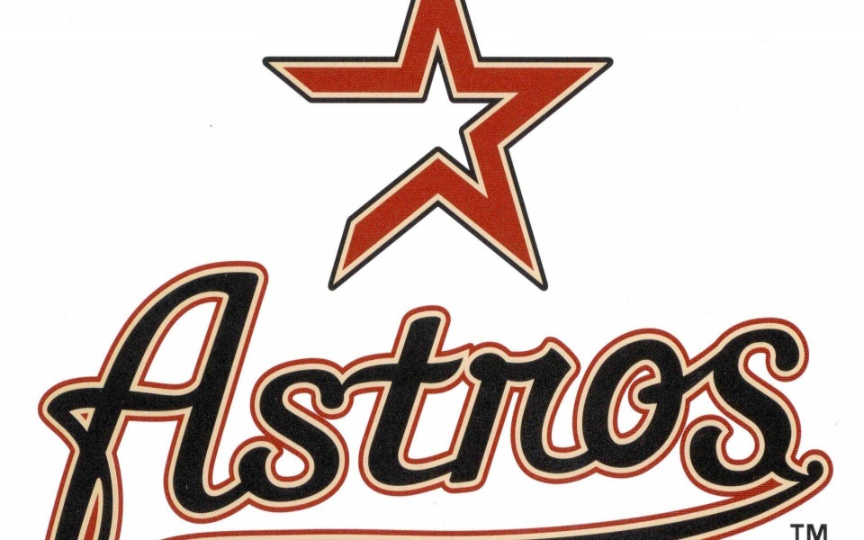 Download Houston Astros Mlb Logo 3D 4K wallpaper