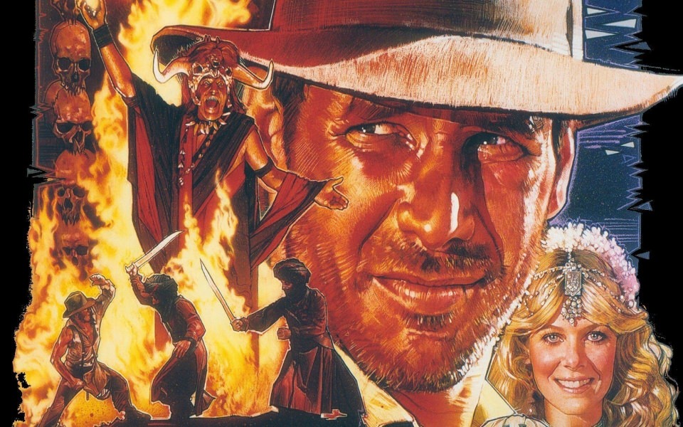 Download Indiana Jones 4K Poster wallpaper