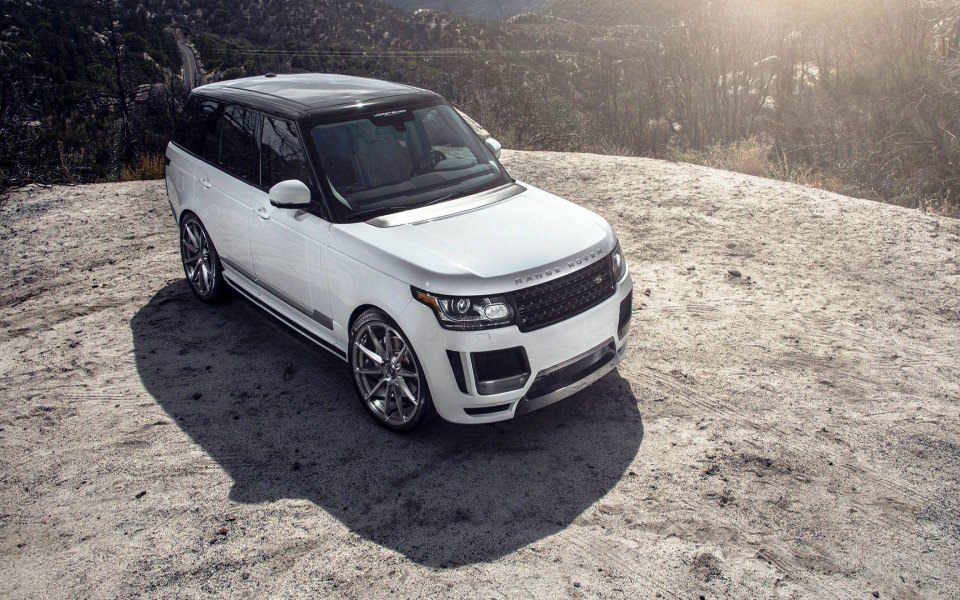 Download Land Rover River White wallpaper