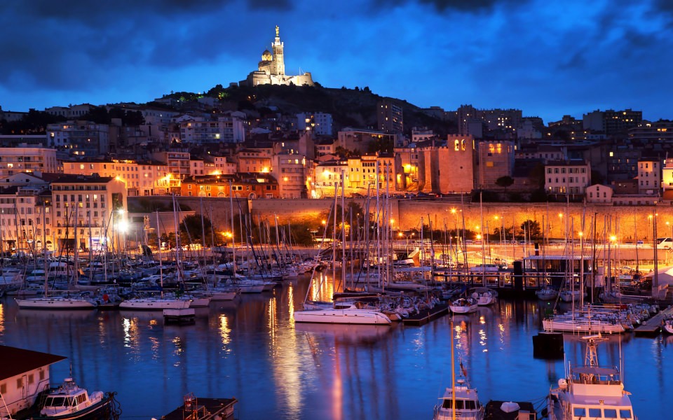 Download Marseille France Ships  2020 4K wallpaper