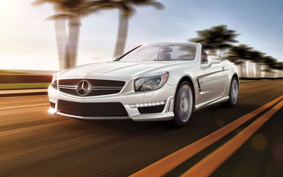 Download Mercedes Benz SL 2020 4K wallpaper
