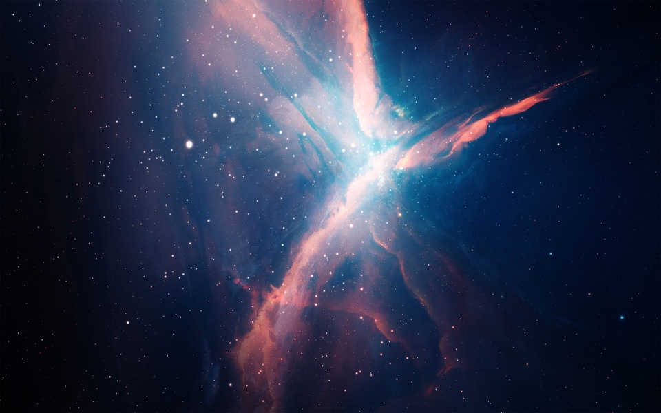 Download Nebula Stars 4K wallpaper