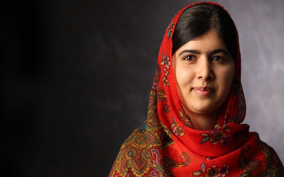 Download Nobel Prize Winner Malala 4K HD wallpaper