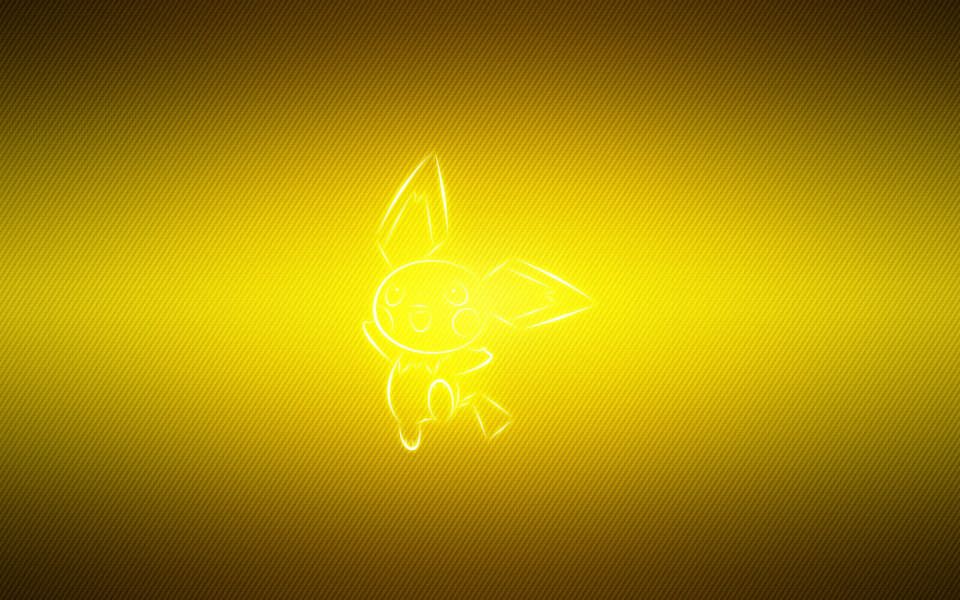 Download Pokemon Yellow Pichu Ultra HD 4K 2020 wallpaper