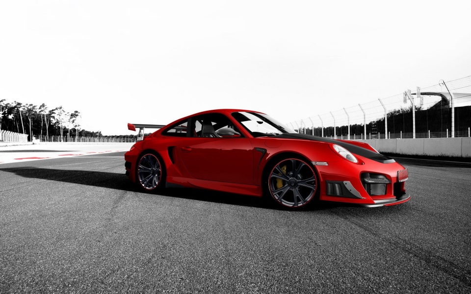 Download Porsche 911 gt2 RS Red wallpaper