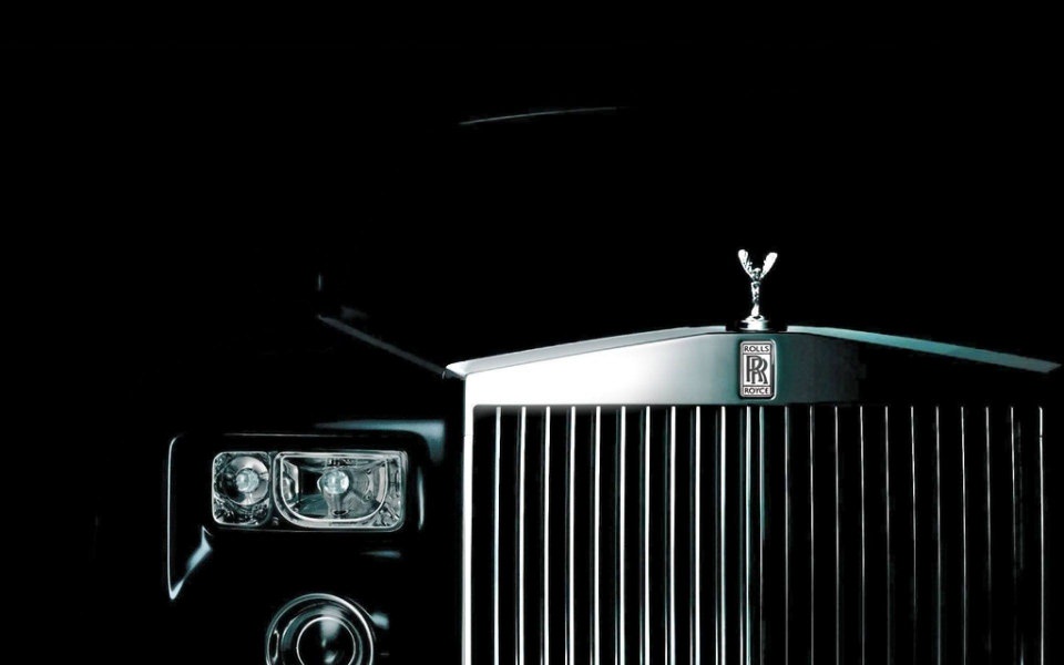 Download Rolls Royce Black 4K wallpaper