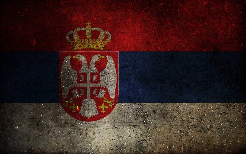 Download Serbian Flag 2020 4K wallpaper