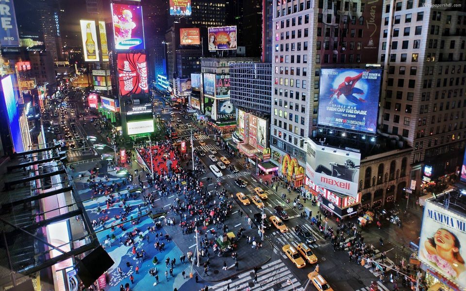 Download Times Square HD 2020 Wallpaper wallpaper