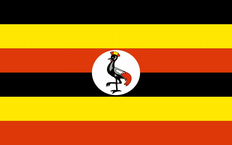 Download Uganda Flag 5K 2020 wallpaper