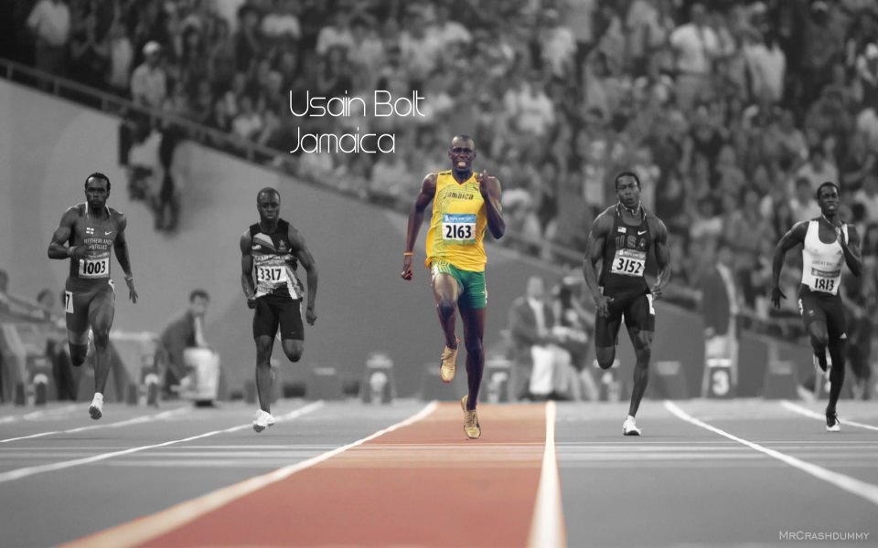 Download Usain Bolt 4K wallpaper