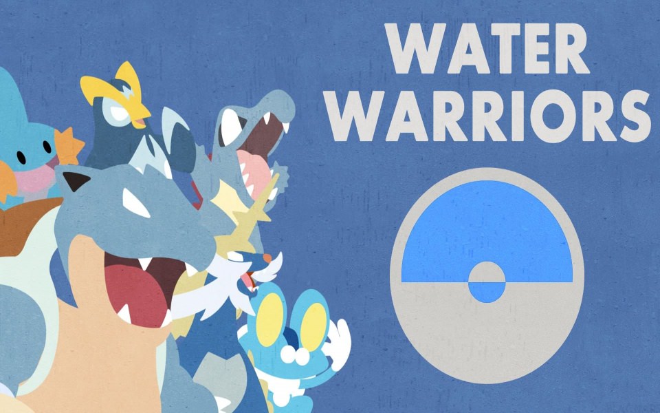 Download Water Warriors Pokemon 2020 wallpaper