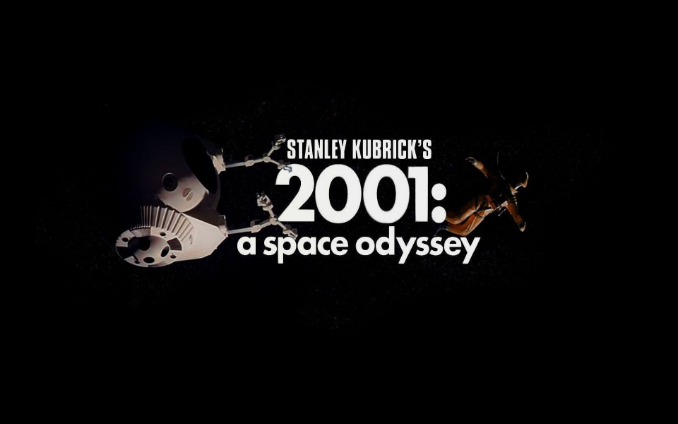 Download 2001 space odyssey poster 4K wallpaper