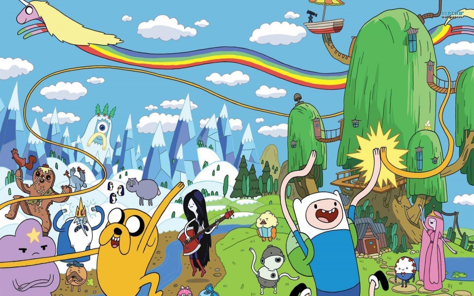 Download Adventure Time Minimalist 4k 2020 HD wallpaper