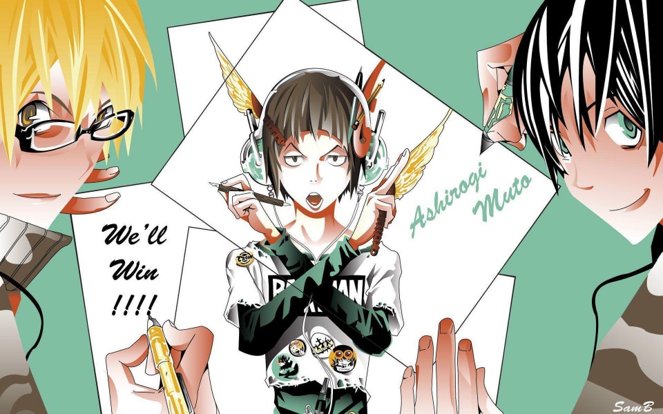 Download Anime Bakuman Akito Takagi 4K wallpaper