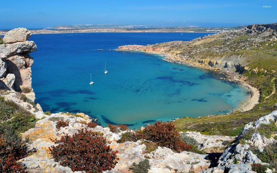 Download Bay in Malta Ultra HD 4K 2020 iPhone wallpaper