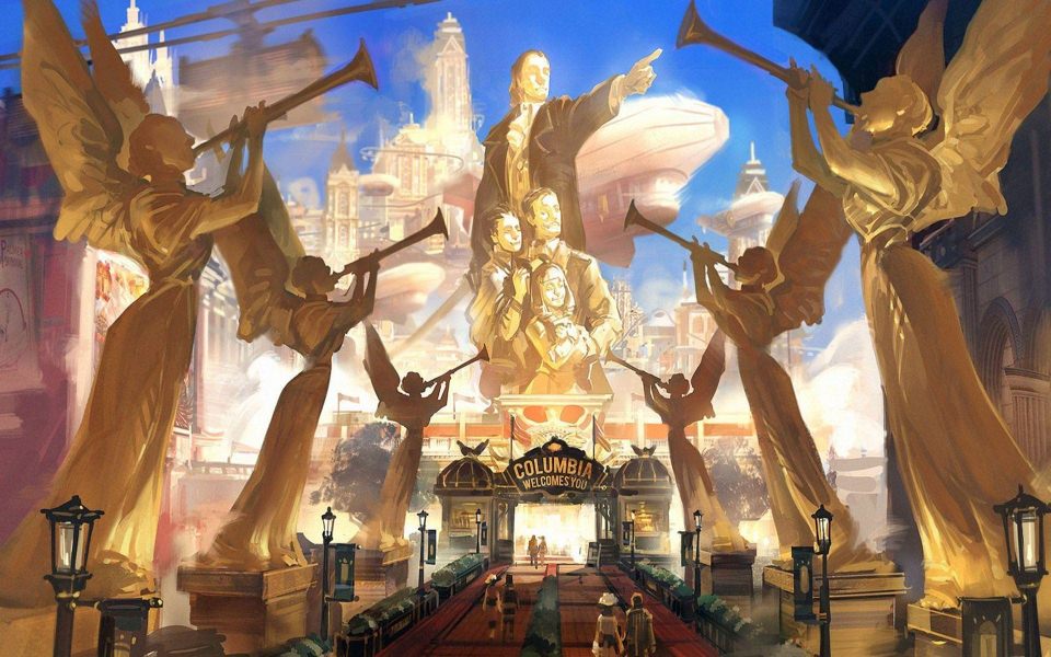 Download Bioshock Infinite Angels 4K 2020 wallpaper