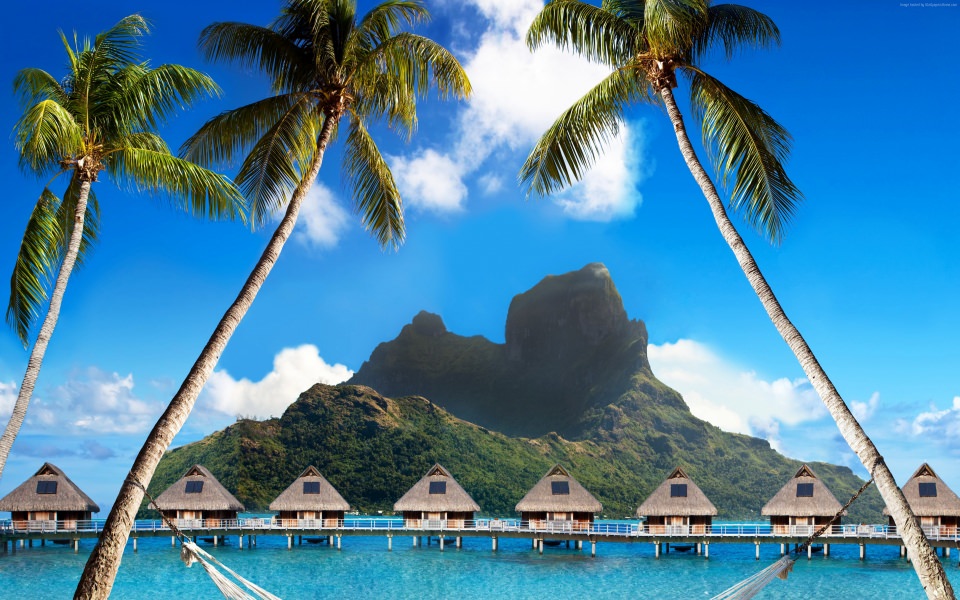 Download Bora Bora 5k 4k wallpaper