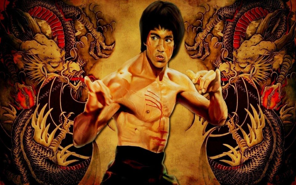 Download Bruce Lee 4K HD Mobile wallpaper