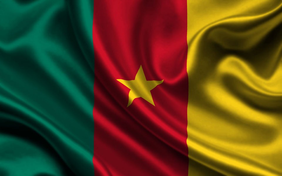 Download Cameroon Flag Stripes 4K HD 2020 wallpaper