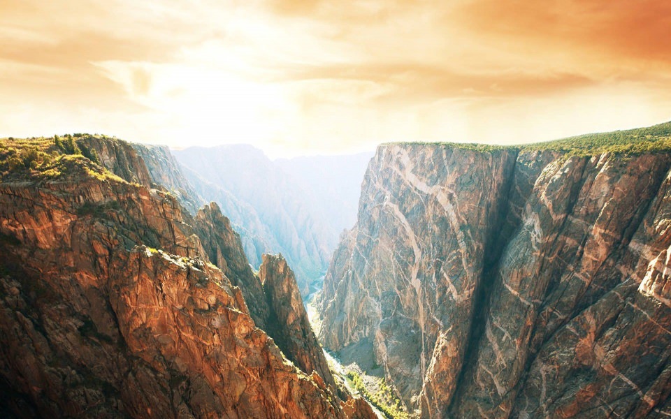 Download Canyon of The Gunnison 5K wallpaper