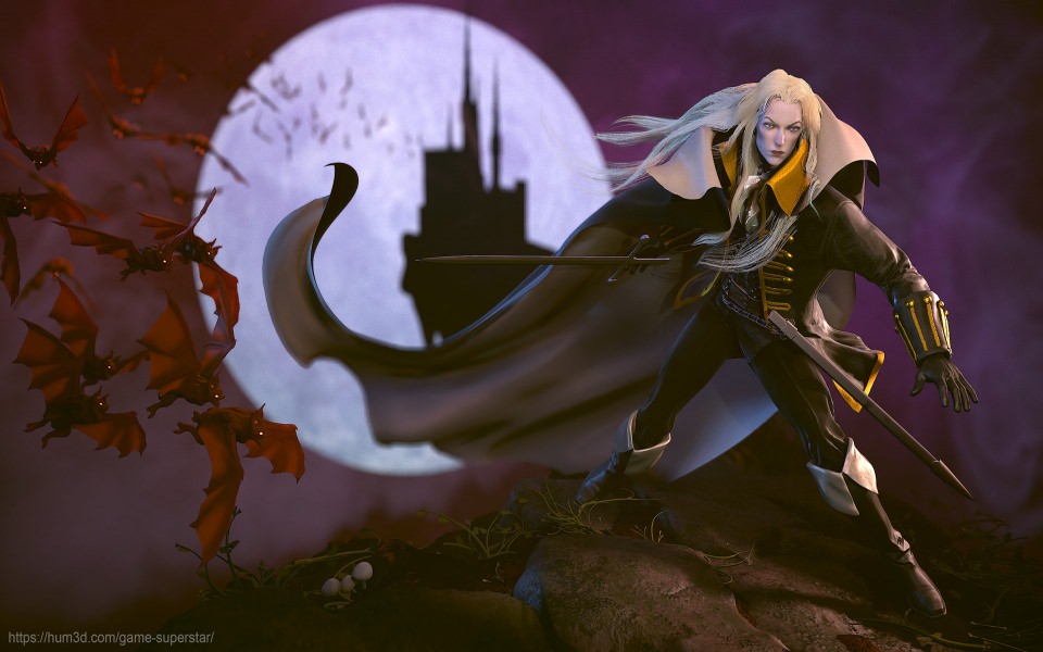 Download Castlevania Symphony of the Night 4K wallpaper