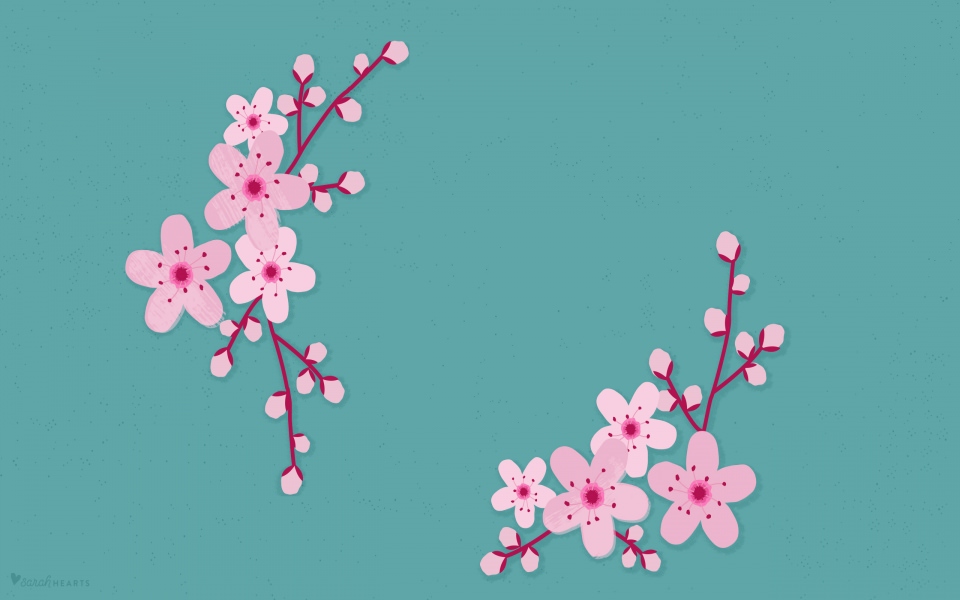 Download Cherry Blossom Calendar 4K HD 2020 wallpaper