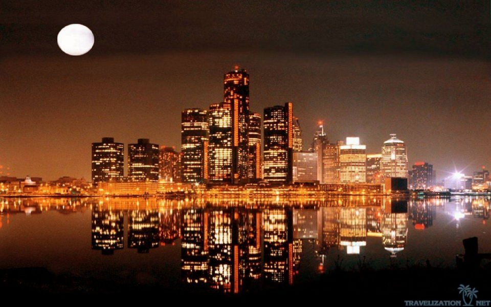 Download Cities at Night 4k wallpaper