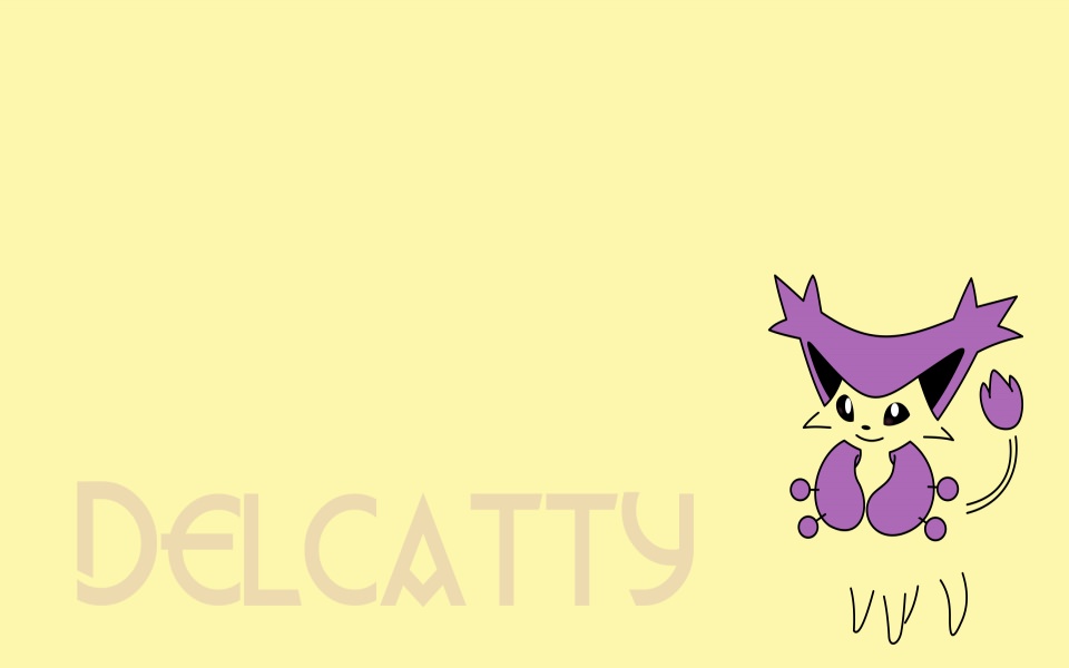 Download Delcatty Pokemon 4K wallpaper
