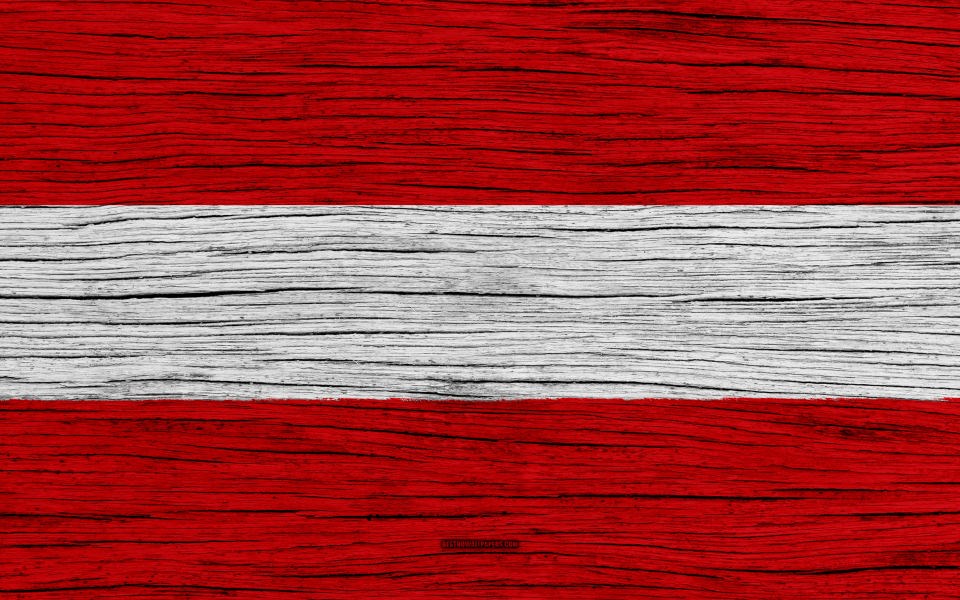 Download Flag of Austria 4k wallpaper
