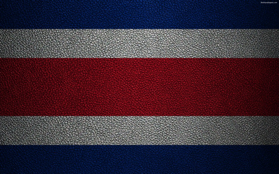 Download Flag of Costa Rica 4k wallpaper