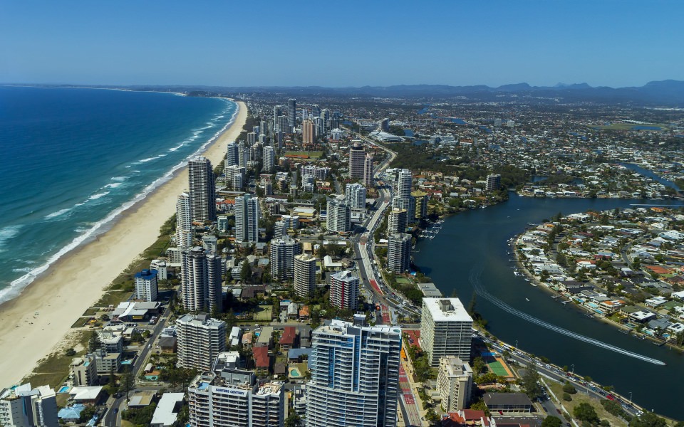Download Gold Coast City 4K HD wallpaper