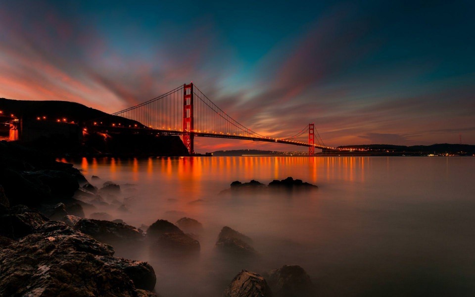 Download Golden Bridge San Francisco 4K HD wallpaper