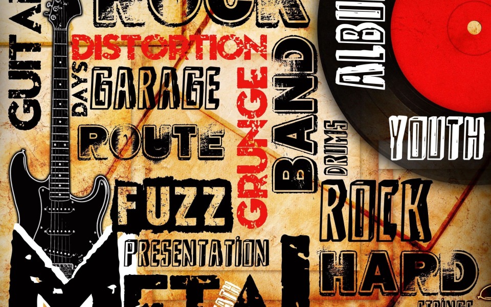 Download Grunge Music 4K HD wallpaper